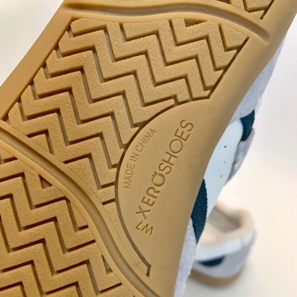 Women's Xero® Kelso Court Athletic Shoes In White/Green Size 7 - Picture 8 of 10